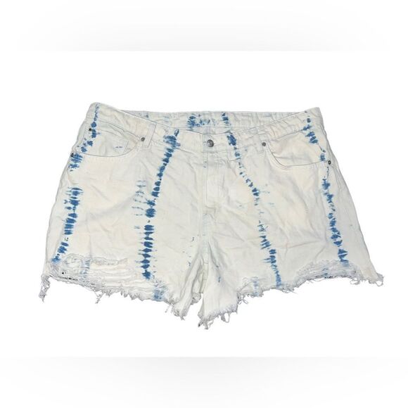 H&M 90’s Boyfriend Shorts Size 18 - Picture 1 of 3